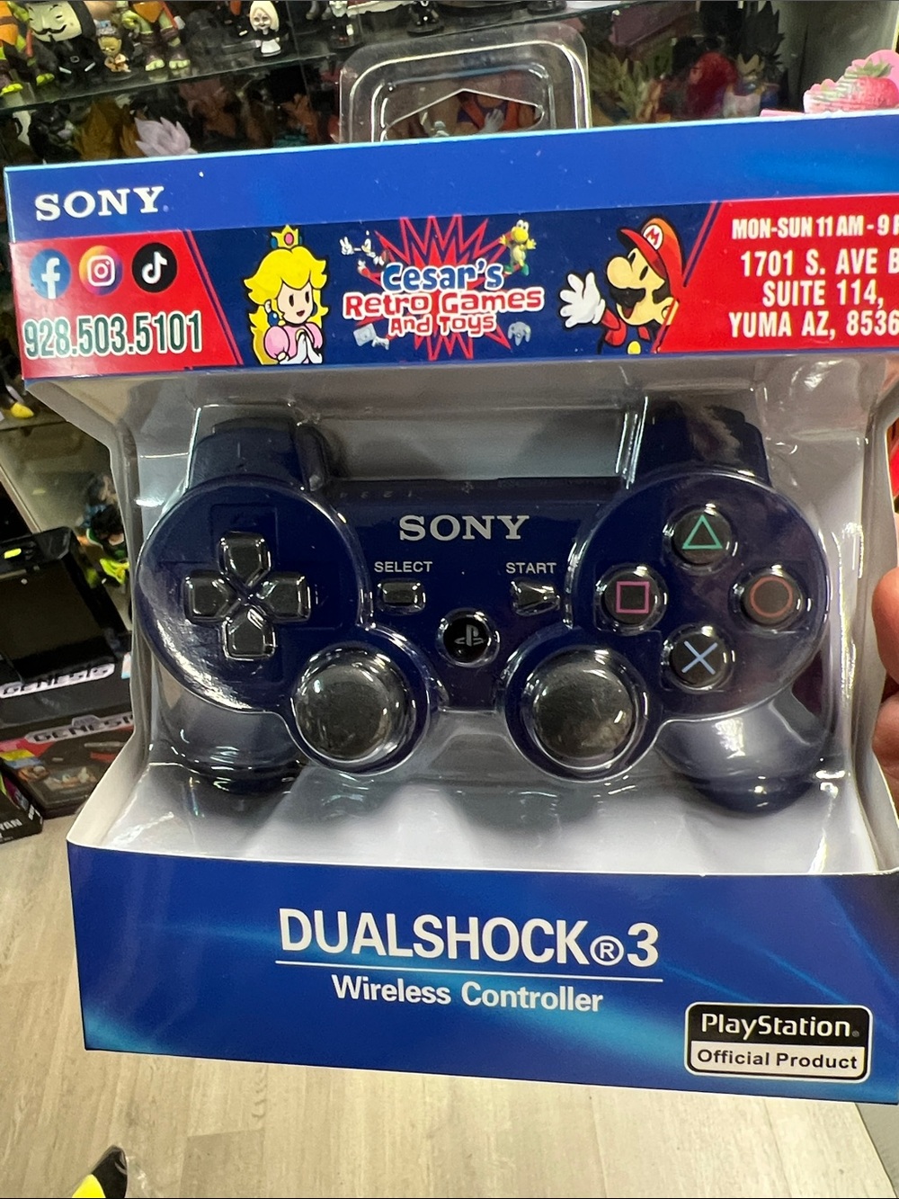 Sony DualShock 3 Wireless Controller - Dark Blue